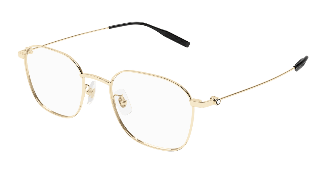 Translation missing: es.seo.product.type.gafas-graduadas montblanc mb0371oa 002 dorado rectangular / squared masculino talla 52mm - Translation missing: es.seo.product.alt.imagen-principal