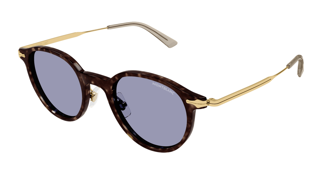 Translation missing: es.seo.product.type.gafas-de-sol montblanc mb0362s 002 havana round/oval/panthos masculino talla 49mm - Translation missing: es.seo.product.alt.imagen-principal