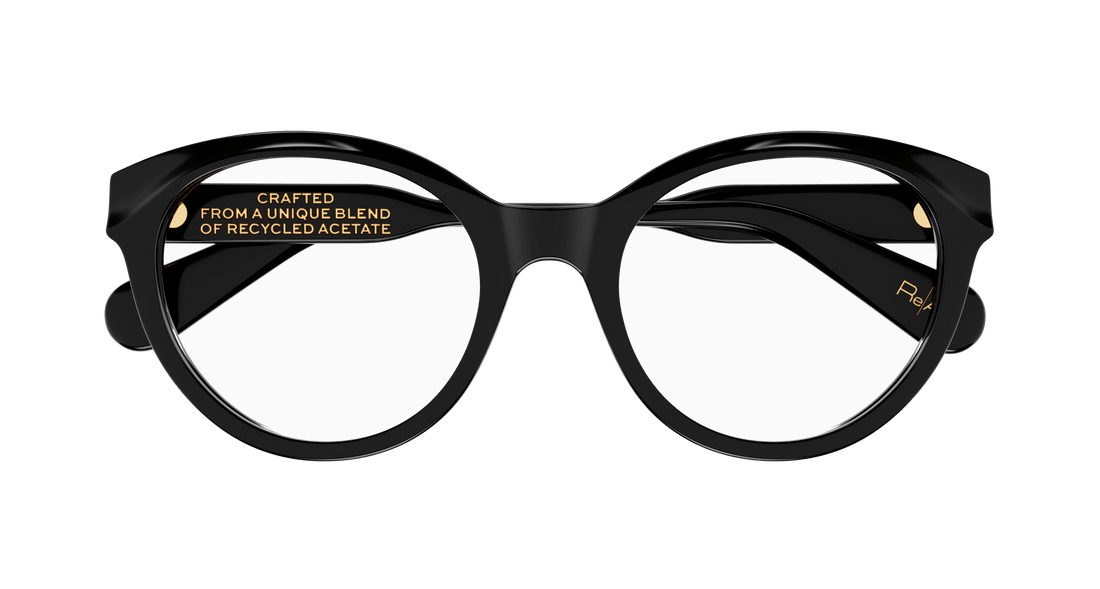 Translation missing: es.seo.product.type.gafas-graduadas chloé ch0264o 001 negro round/oval/panthos femenino talla 53mm - Translation missing: es.seo.product.alt.imagen-secundaria