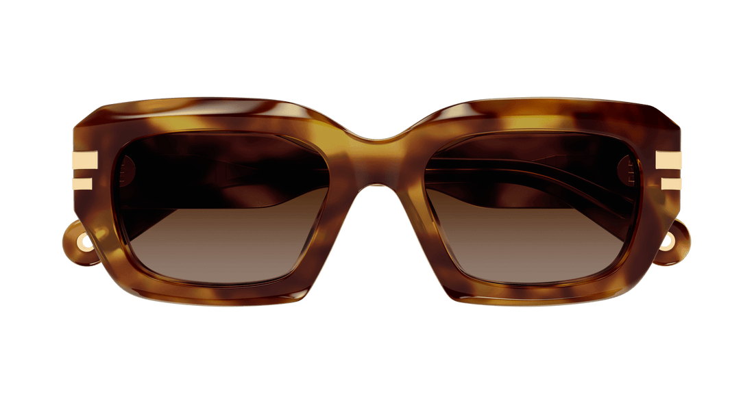 Translation missing: es.seo.product.type.gafas-de-sol chloé ch0256s 002 havana rectangular / squared femenino talla 53mm - Translation missing: es.seo.product.alt.imagen-secundaria