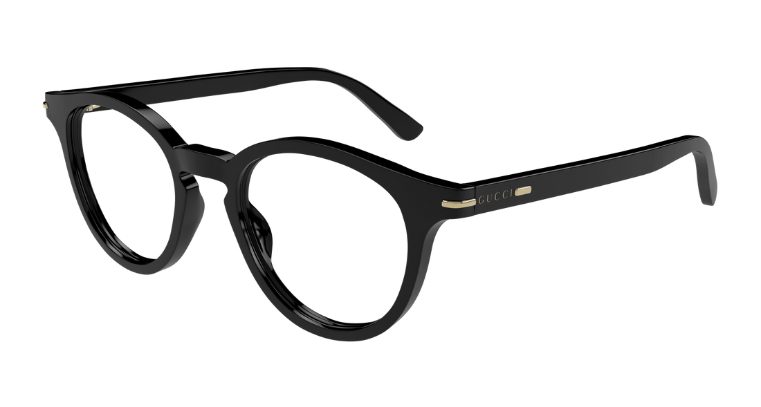 Translation missing: es.seo.product.type.gafas-graduadas gucci gg1727o 001 negro round/oval/panthos masculino talla 48mm - Translation missing: es.seo.product.alt.imagen-principal