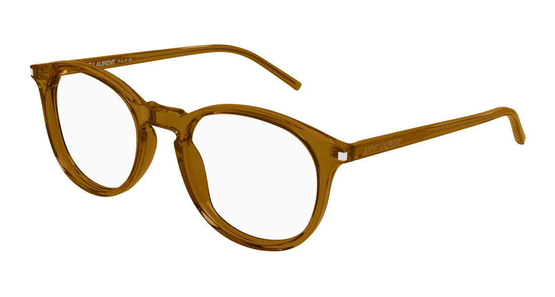 Translation missing: es.seo.product.type.gafas-graduadas saint laurent sl 106 020 marron round/oval/panthos unisex talla 50mm - Translation missing: es.seo.product.alt.imagen-principal