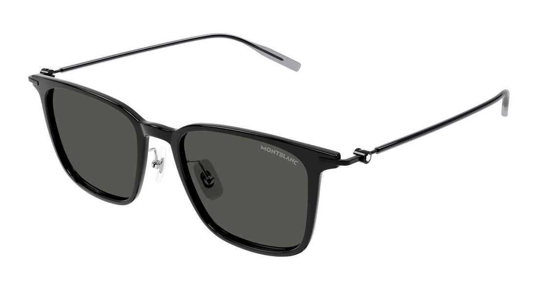 Translation missing: es.seo.product.type.gafas-de-sol montblanc mb0354s 001 negro rectangular / squared masculino talla 52mm - Translation missing: es.seo.product.alt.imagen-principal