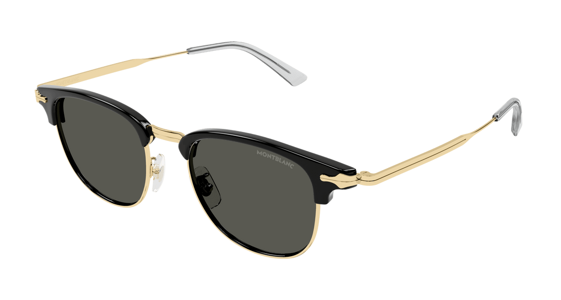 Translation missing: es.seo.product.type.gafas-de-sol montblanc mb0364s 001 negro rectangular / squared masculino talla 49mm - Translation missing: es.seo.product.alt.imagen-principal