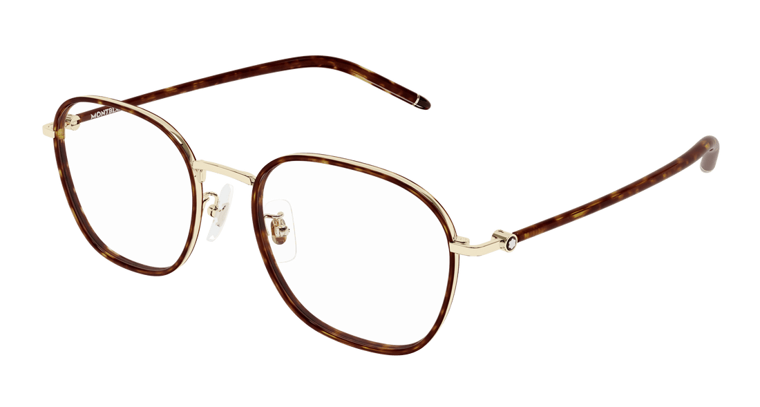 Translation missing: es.seo.product.type.gafas-graduadas montblanc mb0368oa 002 dorado rectangular / squared masculino talla 52mm - Translation missing: es.seo.product.alt.imagen-principal