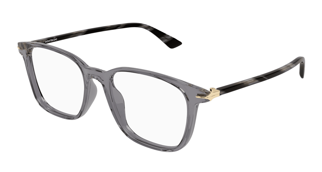 Translation missing: es.seo.product.type.gafas-graduadas montblanc mb0338o 004 gris rectangular / squared masculino talla 52mm - Translation missing: es.seo.product.alt.imagen-principal