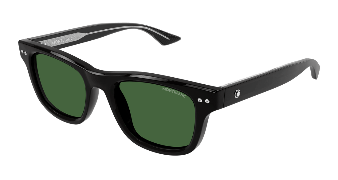 Translation missing: es.seo.product.type.gafas-de-sol montblanc mb0254s 006 negro rectangular / squared masculino talla 53mm - Translation missing: es.seo.product.alt.imagen-principal