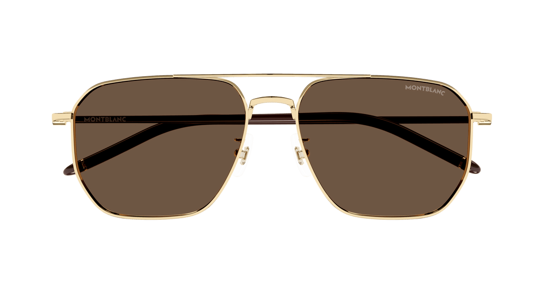 Translation missing: es.seo.product.type.gafas-de-sol montblanc mb0367sa 003 dorado pilot/navigator masculino talla 60mm - Translation missing: es.seo.product.alt.imagen-secundaria