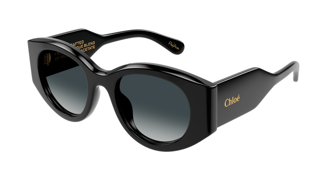 Translation missing: es.seo.product.type.gafas-de-sol chloé ch0251s 001 negro round/oval/panthos femenino talla 51mm - Translation missing: es.seo.product.alt.imagen-principal