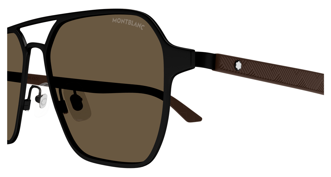 Translation missing: es.seo.product.type.gafas-de-sol montblanc mb0360s 002 negro pilot/navigator masculino talla 56mm - Translation missing: es.seo.product.alt.imagen-secundaria