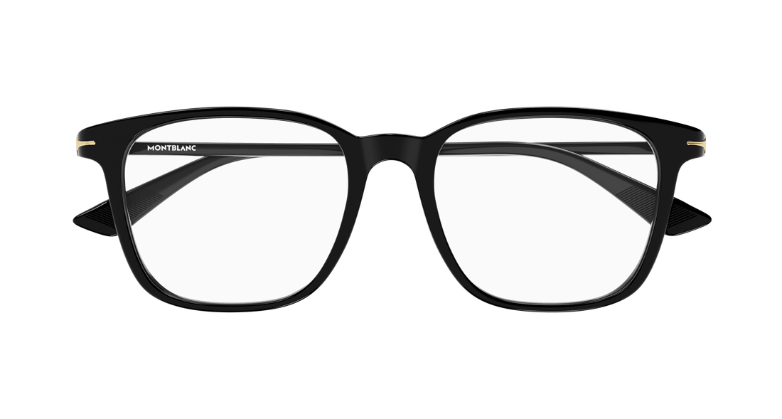 Translation missing: es.seo.product.type.gafas-graduadas montblanc mb0338o 001 negro rectangular / squared masculino talla 52mm - Translation missing: es.seo.product.alt.imagen-secundaria