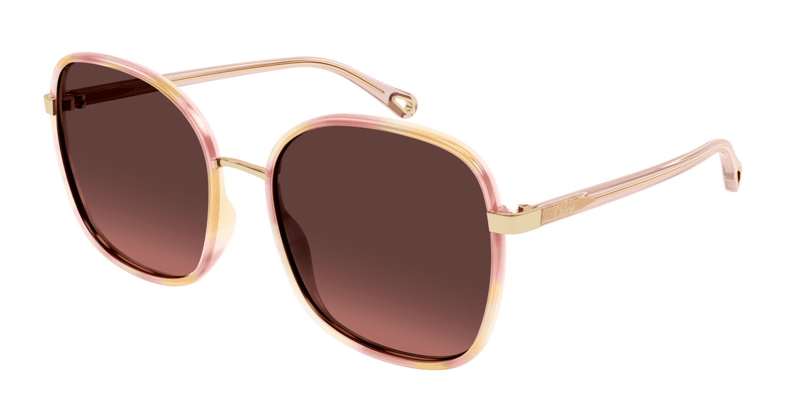 Translation missing: es.seo.product.type.gafas-de-sol chloé ch0031s 014 havana rectangular / squared femenino talla 59mm - Translation missing: es.seo.product.alt.imagen-principal