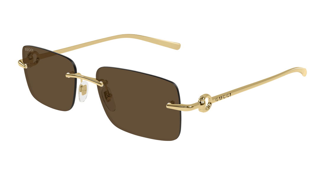 Translation missing: es.seo.product.type.gafas-de-sol gucci gg1703s 004 dorado rectangular / squared masculino talla 55mm - Translation missing: es.seo.product.alt.imagen-principal