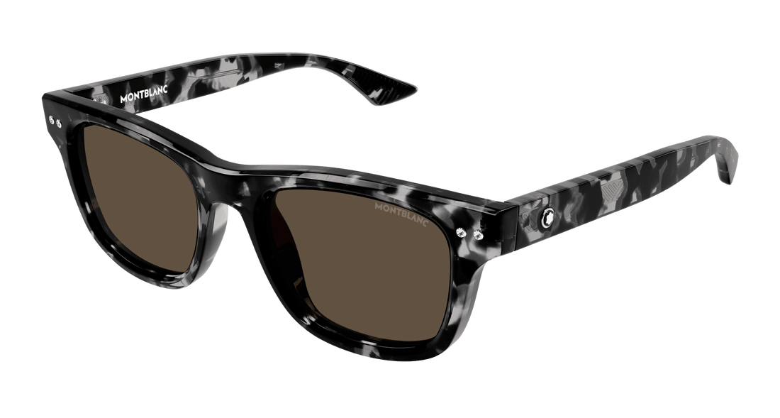 Translation missing: es.seo.product.type.gafas-de-sol montblanc mb0254s 008 negro rectangular / squared masculino talla 53mm - Translation missing: es.seo.product.alt.imagen-principal