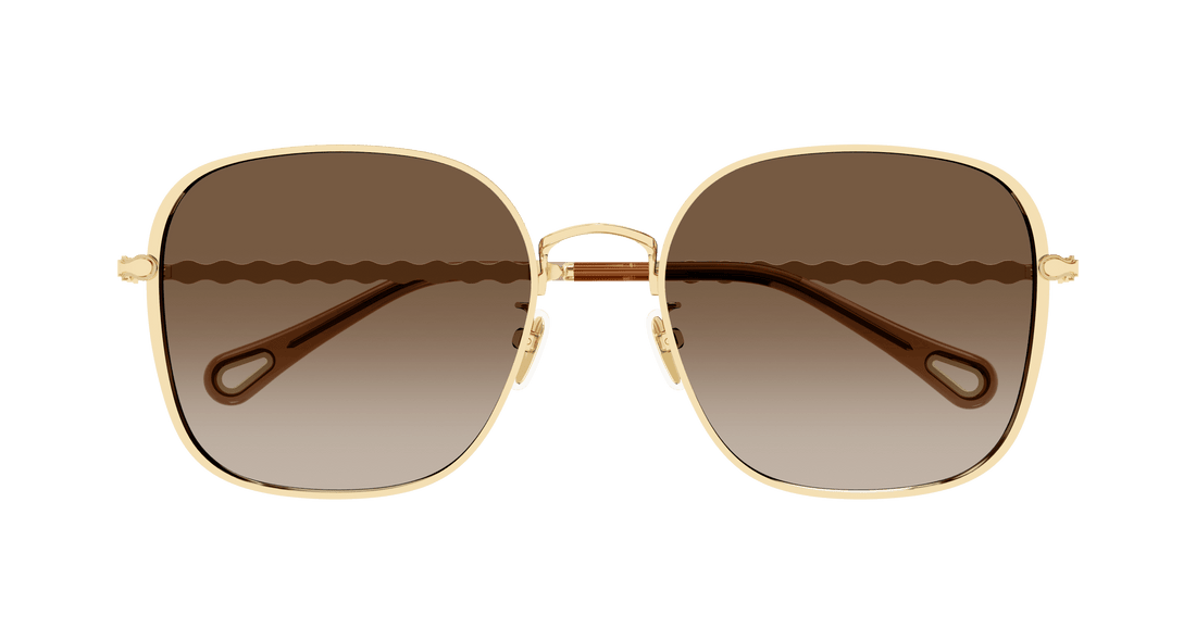 Translation missing: es.seo.product.type.gafas-de-sol chloé ch0255sk 003 dorado rectangular / squared femenino talla 57mm - Translation missing: es.seo.product.alt.imagen-secundaria