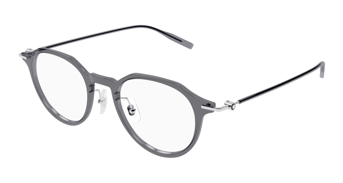 Translation missing: es.seo.product.type.gafas-graduadas montblanc mb0355o 003 gris round/oval/panthos masculino talla 49mm - Translation missing: es.seo.product.alt.imagen-principal