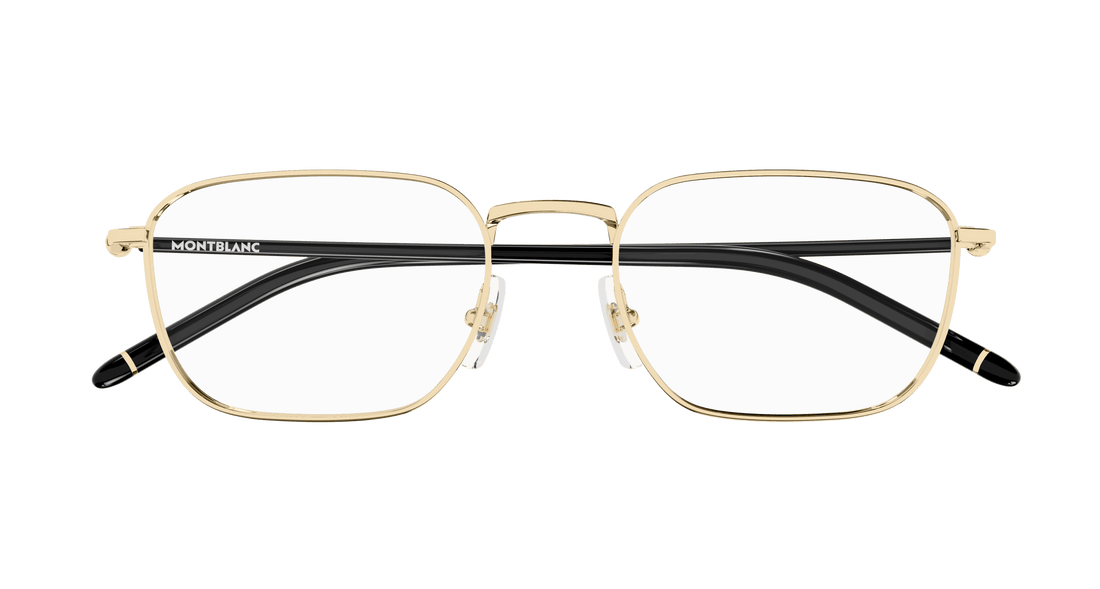 Translation missing: es.seo.product.type.gafas-graduadas montblanc mb0369o 001 dorado rectangular / squared masculino talla 52mm - Translation missing: es.seo.product.alt.imagen-secundaria