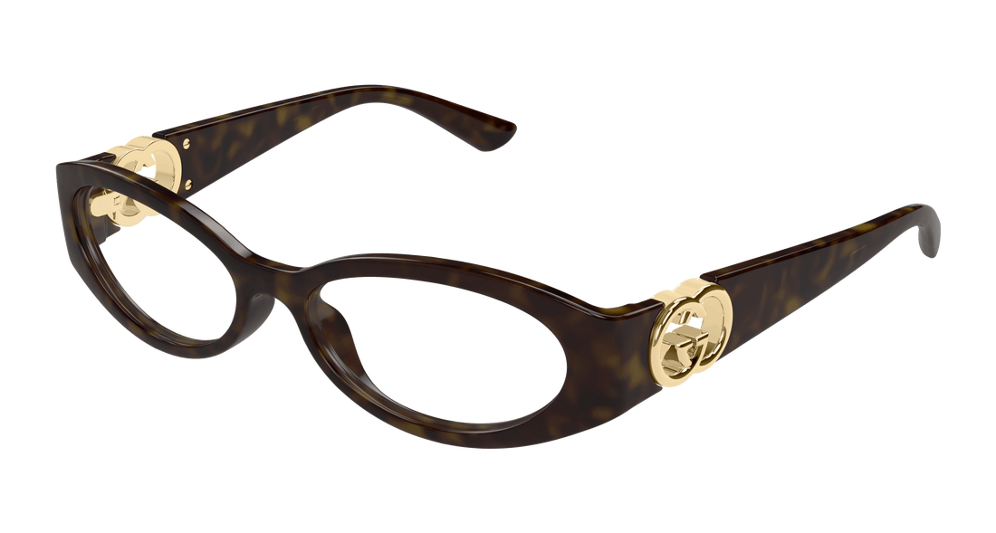 Translation missing: es.seo.product.type.gafas-graduadas gucci gg1693o 002 havana round/oval/panthos femenino talla 52mm - Translation missing: es.seo.product.alt.imagen-principal