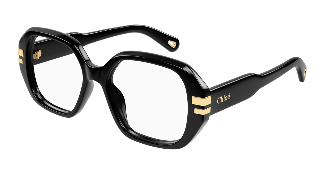 Translation missing: es.seo.product.type.gafas-graduadas chloé ch0266o 001 negro rectangular / squared femenino talla 53mm - Translation missing: es.seo.product.alt.imagen-principal