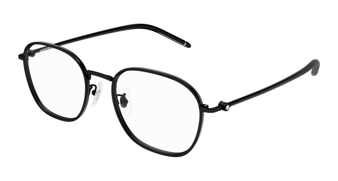 Translation missing: es.seo.product.type.gafas-graduadas montblanc mb0368oa 001 negro rectangular / squared masculino talla 52mm - Translation missing: es.seo.product.alt.imagen-principal