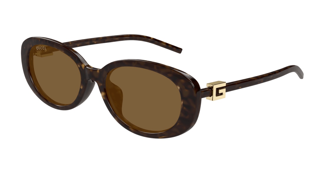 Translation missing: es.seo.product.type.gafas-de-sol gucci gg1684sa 004 havana round/oval/panthos femenino talla 55mm - Translation missing: es.seo.product.alt.imagen-principal