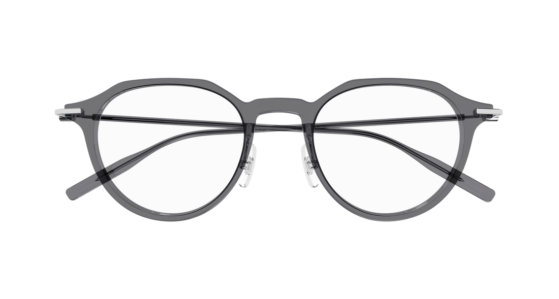Translation missing: es.seo.product.type.gafas-graduadas montblanc mb0355o 003 gris round/oval/panthos masculino talla 49mm - Translation missing: es.seo.product.alt.imagen-secundaria