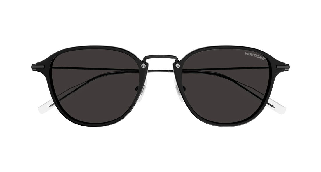 Translation missing: es.seo.product.type.gafas-de-sol montblanc mb0155s 009 negro round/oval/panthos masculino talla 51mm - Translation missing: es.seo.product.alt.imagen-secundaria