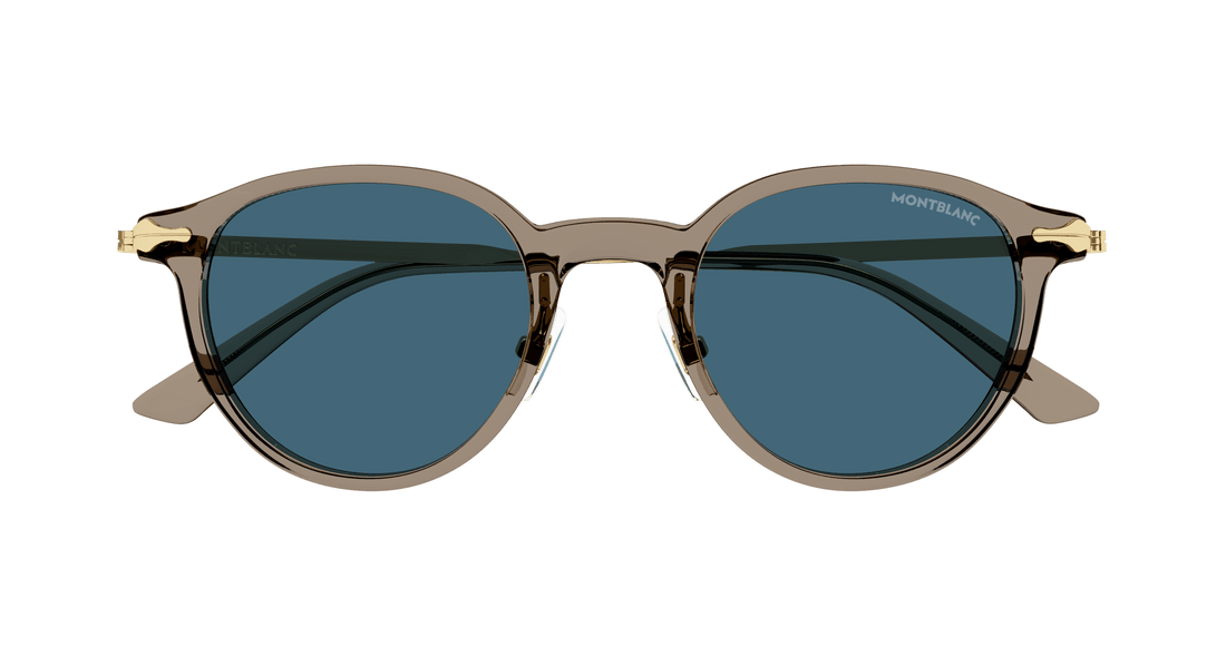 Translation missing: es.seo.product.type.gafas-de-sol montblanc mb0362s 005 marron round/oval/panthos masculino talla 49mm - Translation missing: es.seo.product.alt.imagen-secundaria