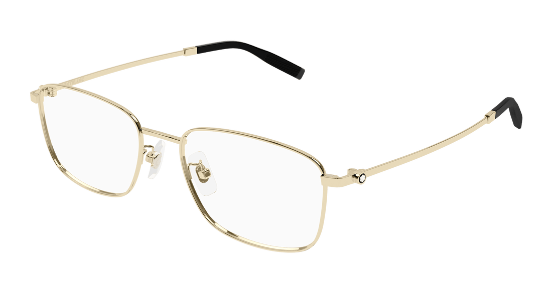 Translation missing: es.seo.product.type.gafas-graduadas montblanc mb0373oa 002 dorado rectangular / squared masculino talla 54mm - Translation missing: es.seo.product.alt.imagen-principal