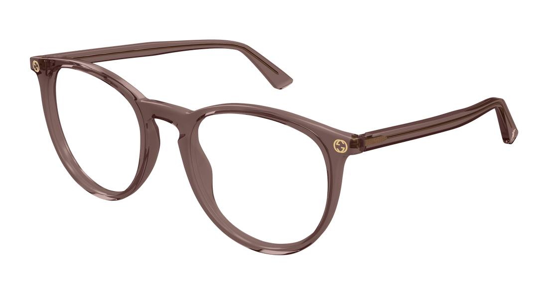 Translation missing: es.seo.product.type.gafas-graduadas gucci gg0027o 012 marron round/oval/panthos femenino talla 50mm - Translation missing: es.seo.product.alt.imagen-principal