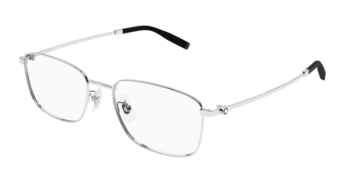 Translation missing: es.seo.product.type.gafas-graduadas montblanc mb0373oa 001 plateado rectangular / squared masculino talla 54mm - Translation missing: es.seo.product.alt.imagen-principal