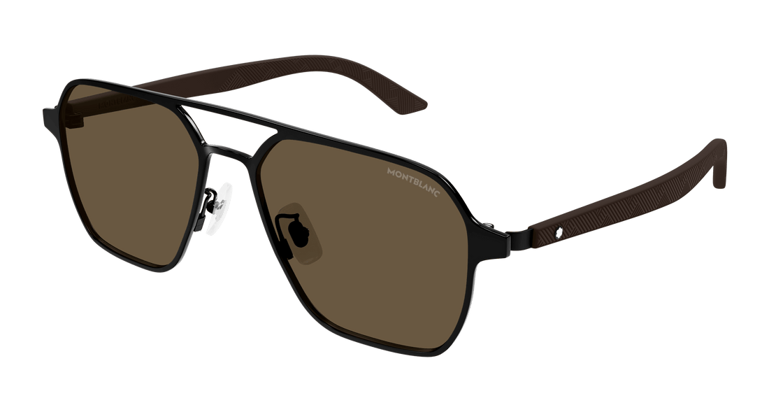 Translation missing: es.seo.product.type.gafas-de-sol montblanc mb0360s 002 negro pilot/navigator masculino talla 56mm - Translation missing: es.seo.product.alt.imagen-principal