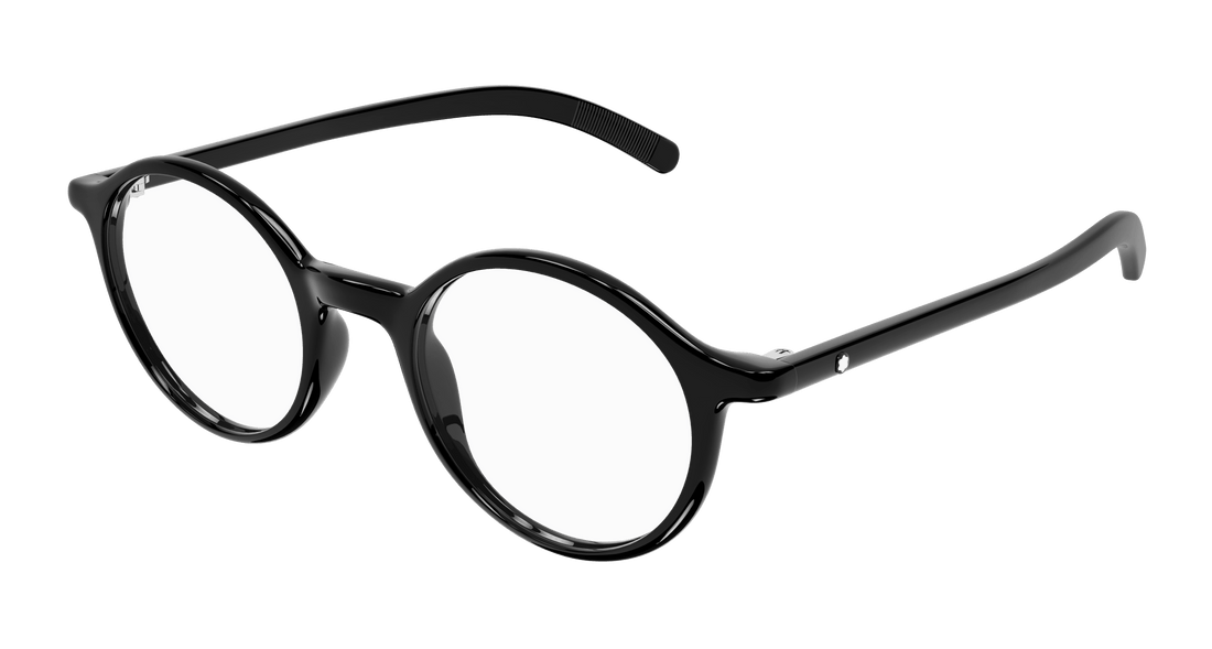 Translation missing: es.seo.product.type.gafas-graduadas montblanc mb0350o 001 negro round/oval/panthos masculino talla 49mm - Translation missing: es.seo.product.alt.imagen-principal
