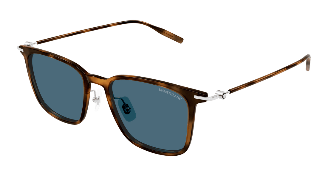 Translation missing: es.seo.product.type.gafas-de-sol montblanc mb0354s 004 havana rectangular / squared masculino talla 52mm - Translation missing: es.seo.product.alt.imagen-principal