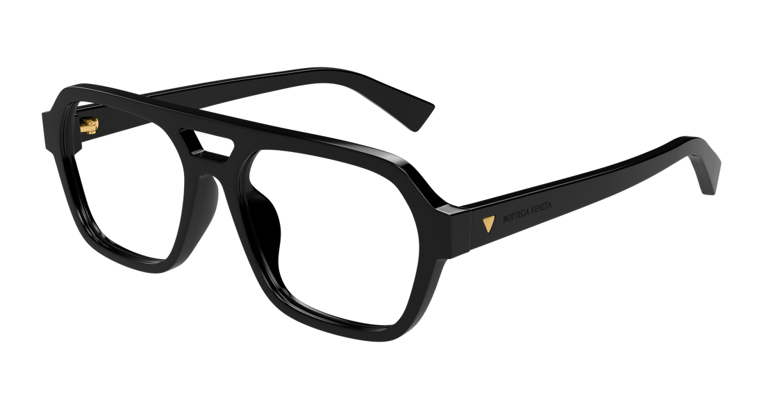 Translation missing: es.seo.product.type.gafas-graduadas bottega veneta bv1336oa 001 negro pilot/navigator masculino talla 55mm - Translation missing: es.seo.product.alt.imagen-principal