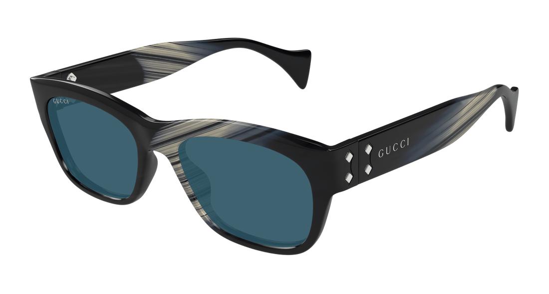 Translation missing: es.seo.product.type.gafas-de-sol gucci gg1706s 004 negro rectangular / squared masculino talla 55mm - Translation missing: es.seo.product.alt.imagen-principal
