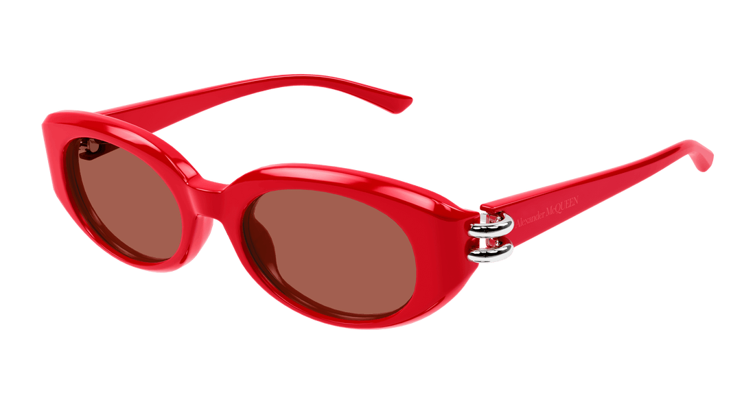 Translation missing: es.seo.product.type.gafas-de-sol alexander mcqueen am0469s 003 rojo round/oval/panthos femenino talla 50mm - Translation missing: es.seo.product.alt.imagen-principal