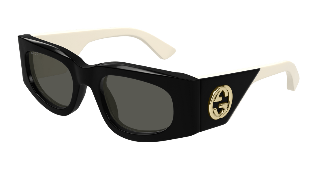 Translation missing: es.seo.product.type.gafas-de-sol gucci gg1664s 001 negro rectangular / squared femenino talla 51mm - Translation missing: es.seo.product.alt.imagen-principal