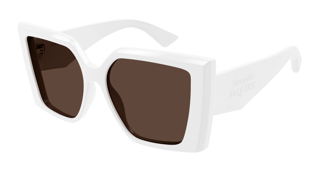 Translation missing: es.seo.product.type.gafas-de-sol alexander mcqueen am0467s 004 blanco rectangular / squared femenino talla 56mm - Translation missing: es.seo.product.alt.imagen-principal