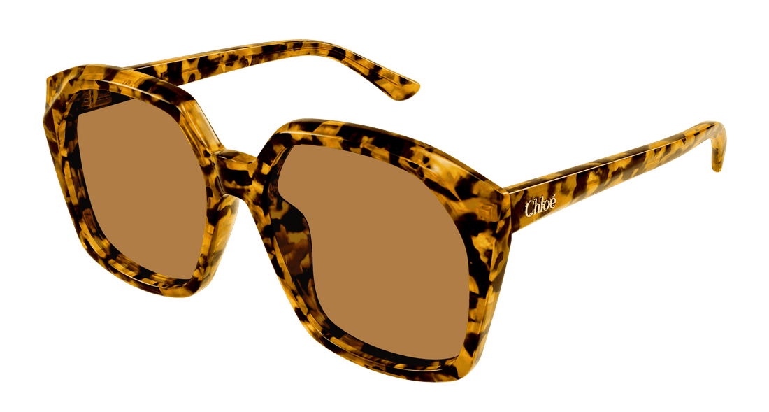 Translation missing: es.seo.product.type.gafas-de-sol chloé ch0280s 007 havana rectangular / squared femenino talla 57mm - Translation missing: es.seo.product.alt.imagen-principal