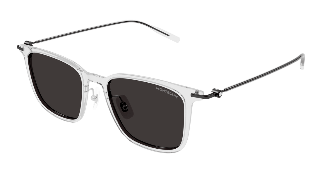 Translation missing: es.seo.product.type.gafas-de-sol montblanc mb0354s 003 transparente rectangular / squared masculino talla 52mm - Translation missing: es.seo.product.alt.imagen-principal