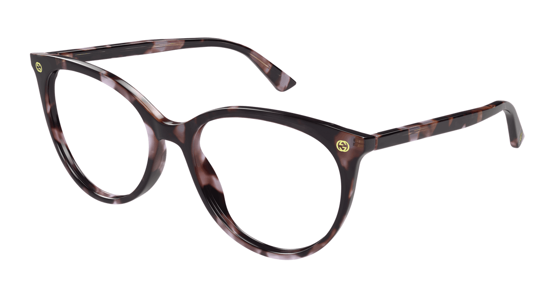 Translation missing: es.seo.product.type.gafas-graduadas gucci gg0093o 009 havana round/oval/panthos femenino talla 53mm - Translation missing: es.seo.product.alt.imagen-principal