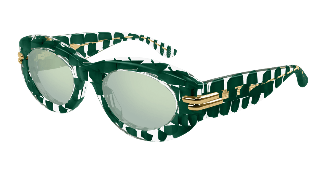 Translation missing: es.seo.product.type.gafas-de-sol bottega veneta bv1322s 003 verde round/oval/panthos femenino talla 51mm - Translation missing: es.seo.product.alt.imagen-principal