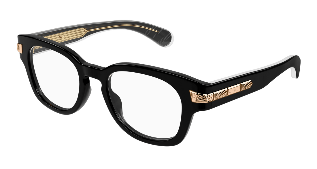 Translation missing: es.seo.product.type.gafas-graduadas gucci gg1518o 001 masculino talla 51mm - Translation missing: es.seo.product.alt.imagen-principal