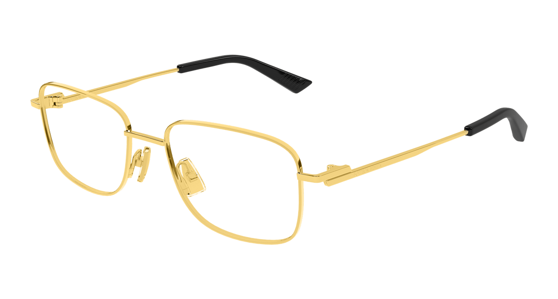Translation missing: es.seo.product.type.gafas-graduadas bottega veneta bv1333o 006 dorado rectangular / squared masculino talla 55mm - Translation missing: es.seo.product.alt.imagen-principal