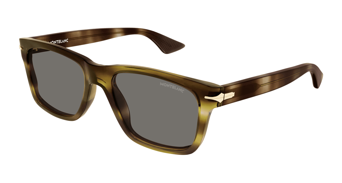 Translation missing: es.seo.product.type.gafas-de-sol montblanc mb0263s 006 havana rectangular / squared masculino talla 54mm - Translation missing: es.seo.product.alt.imagen-principal
