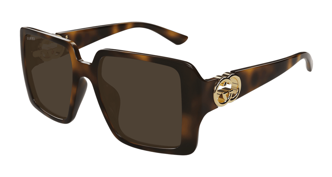 Translation missing: es.seo.product.type.gafas-de-sol gucci gg1692s 002 havana rectangular / squared femenino talla 54mm - Translation missing: es.seo.product.alt.imagen-principal