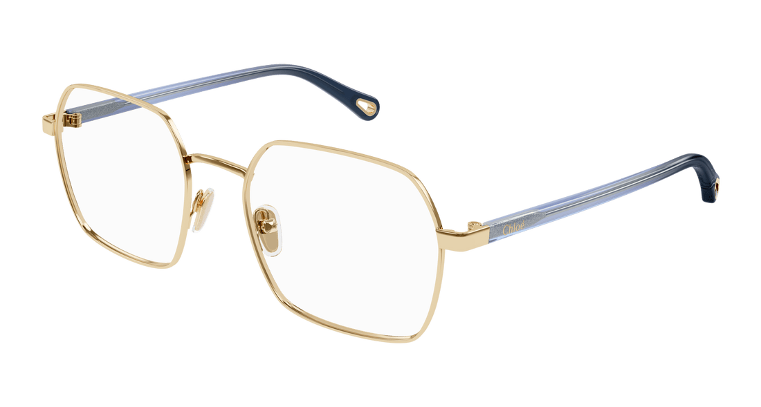 Translation missing: es.seo.product.type.gafas-graduadas chloé ch0268o 004 dorado rectangular / squared femenino talla 54mm - Translation missing: es.seo.product.alt.imagen-principal