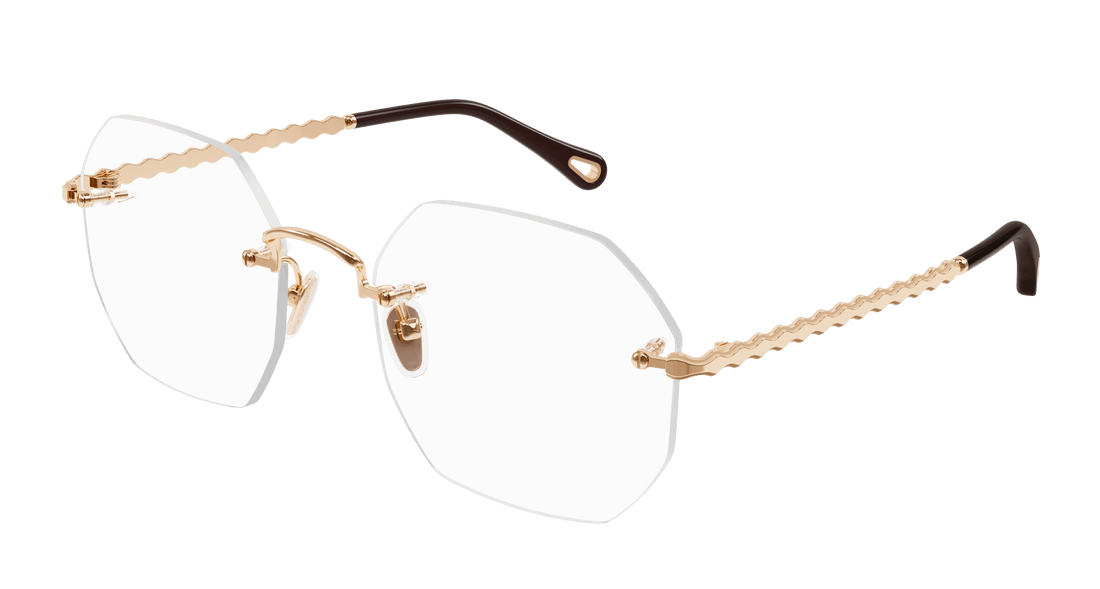 Translation missing: es.seo.product.type.gafas-graduadas chloé ch0270o 002 dorado geometrical/directional femenino talla 54mm - Translation missing: es.seo.product.alt.imagen-principal