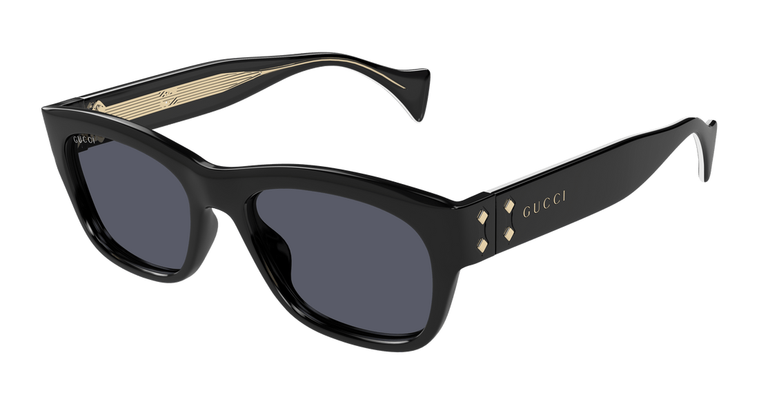 Translation missing: es.seo.product.type.gafas-de-sol gucci gg1706s 001 negro rectangular / squared masculino talla 55mm - Translation missing: es.seo.product.alt.imagen-principal